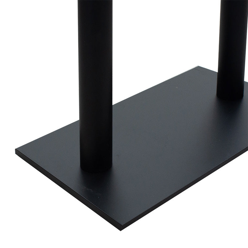 Table base Ardor pakoworld metal black 73x40x73cm