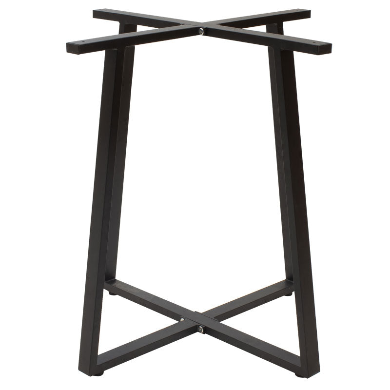 Table base lavish pakoworld metal black 70x70x73cm