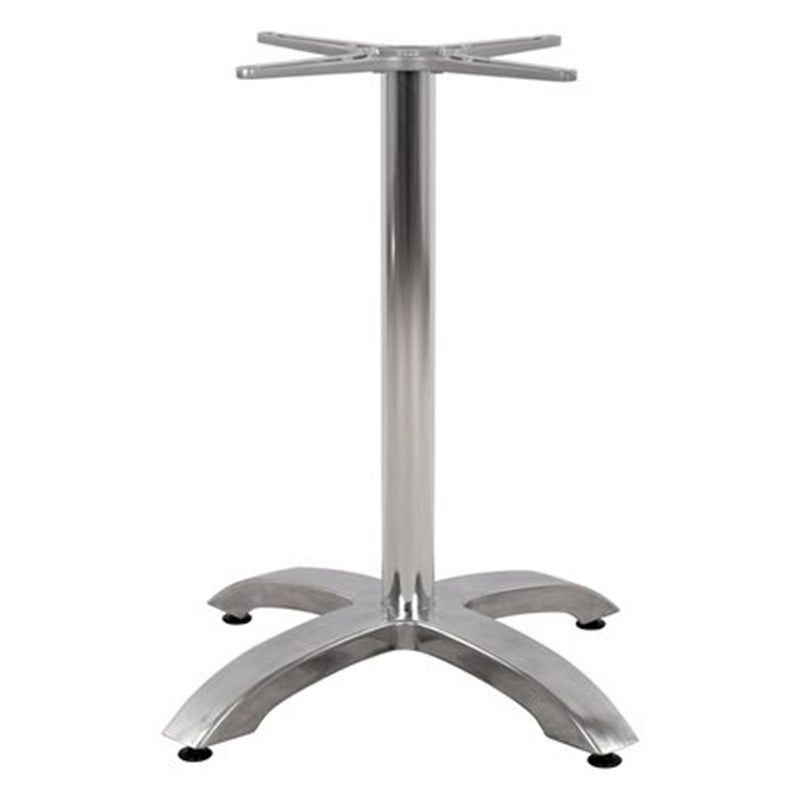 Table bar base medium height Greet pakoworld alouminium four-night 62x62x72cm