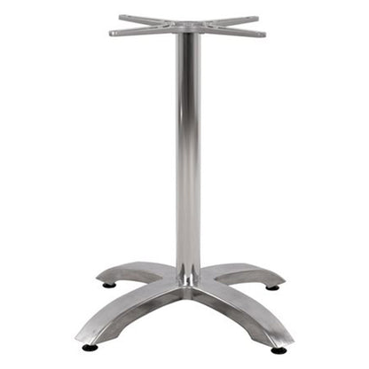 Table bar base medium height Greet pakoworld alouminium four-night 62x62x72cm