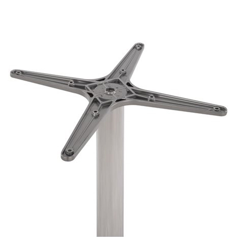 Table bar base medium height Greet pakoworld alouminium four-night 62x62x72cm