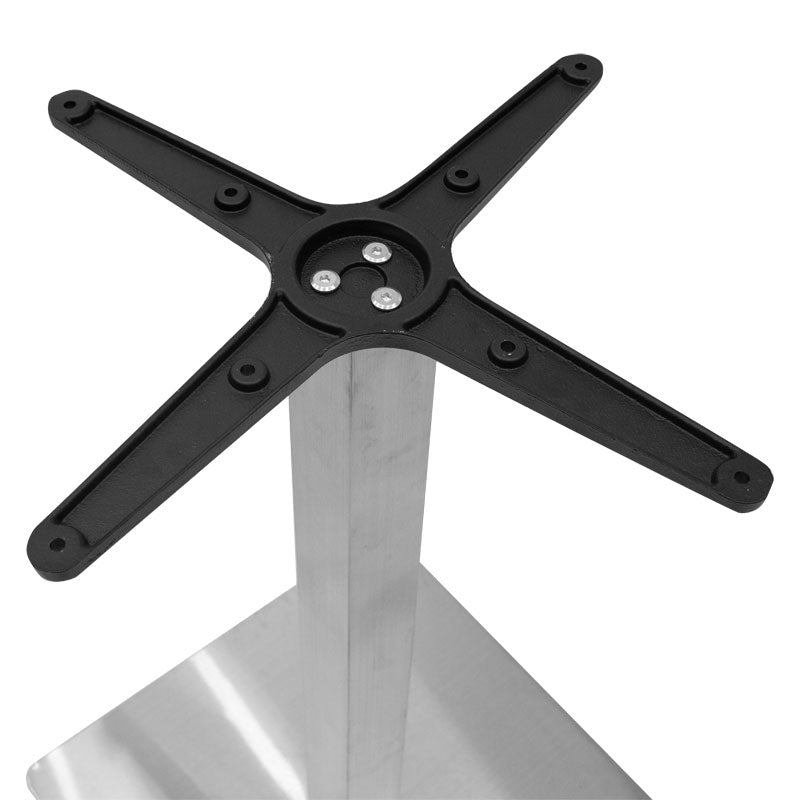 Table base bar medium height Soar pakoworld alouminium 45x45x94cm