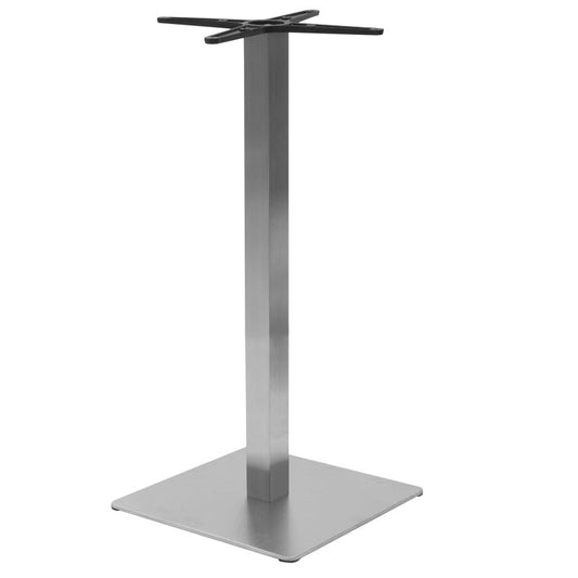 Table base bar medium height Soar pakoworld alouminium 45x45x94cm