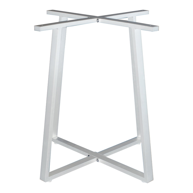 Table base lavish pakoworld metal white 70x70x73cm