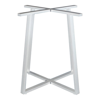 Table base lavish pakoworld metal white 70x70x73cm