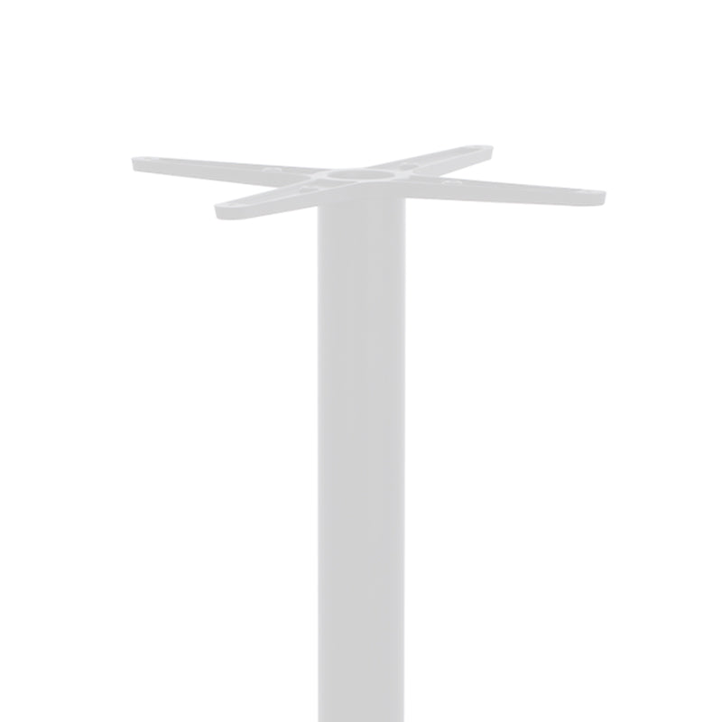 Table base bar Closet pakoworld metal white-black D40x108cm