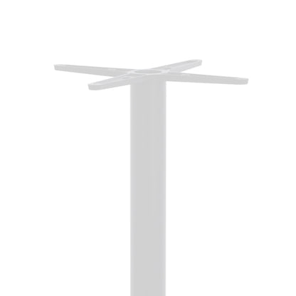 Table base bar Closet pakoworld metal white-black D40x108cm