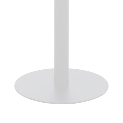 Table base bar Closet pakoworld metal white-black D40x108cm