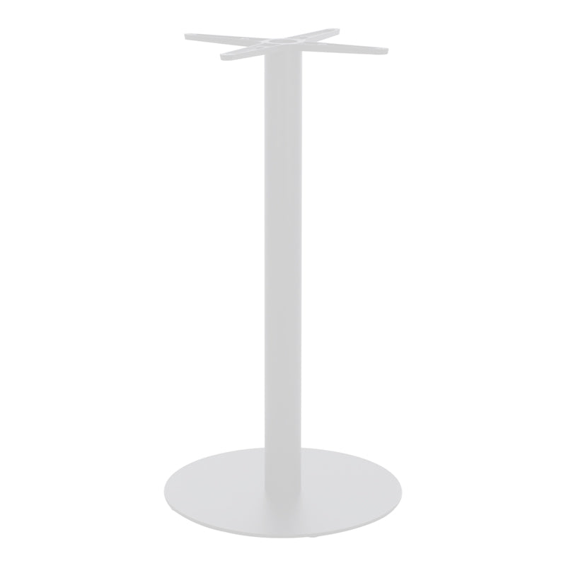 Table base bar Closet pakoworld metal white-black D40x108cm