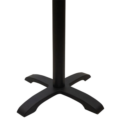 Table base bar Ntona metal black 62x62x108cm