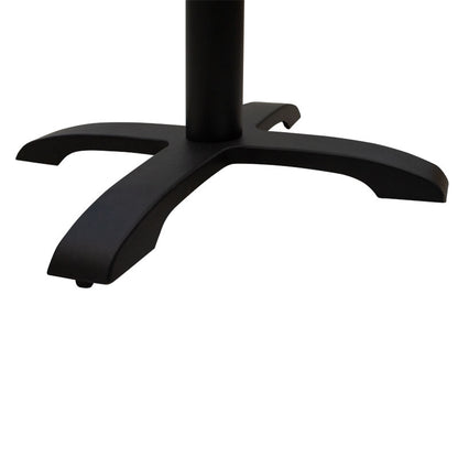 Table base bar Ntona metal black 62x62x108cm