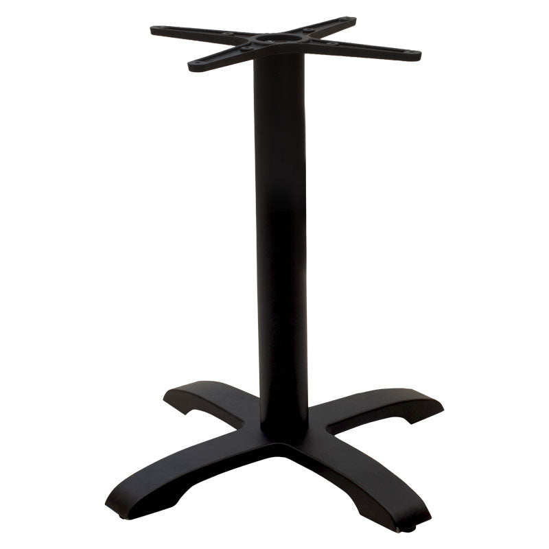 Table base bar Ntona metal black 62x62x108cm