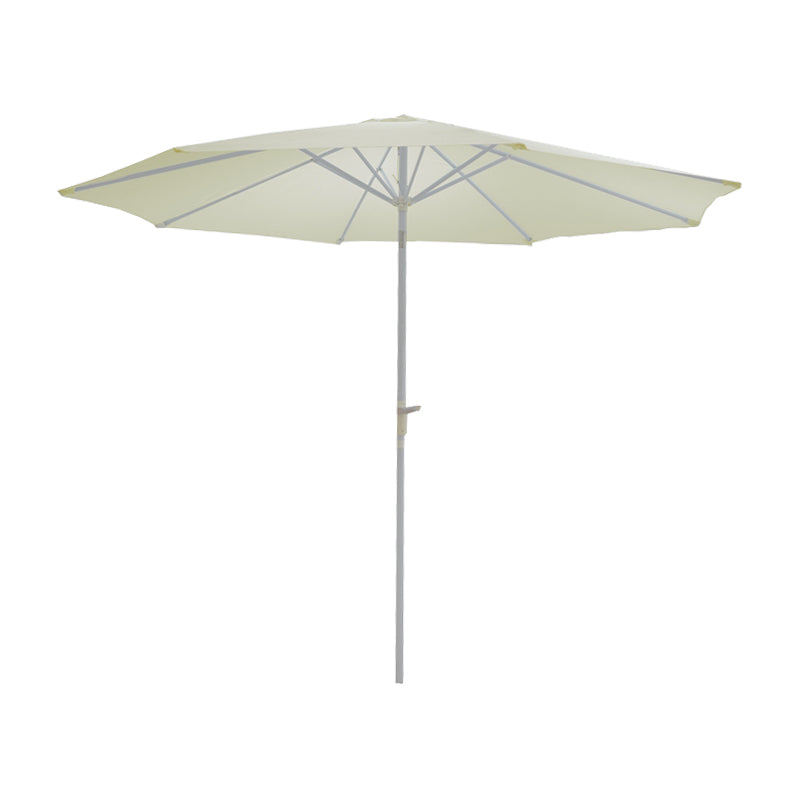Professional umbrella Frow white aluminum ecru fabric Φ3m