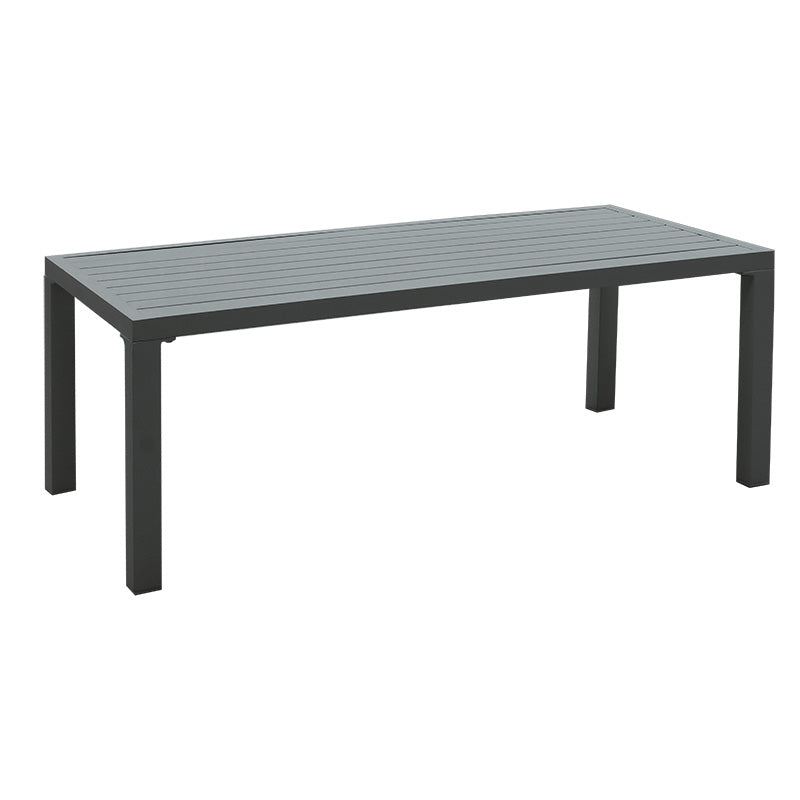 Lounge Ritchie set 4pcs aluminum-fabric dark grey