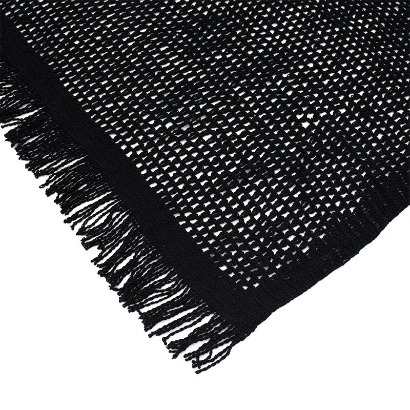 Day bed Roof pakoworld macrame black 4x4m