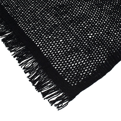 Day bed Roof pakoworld macrame black 4x4m