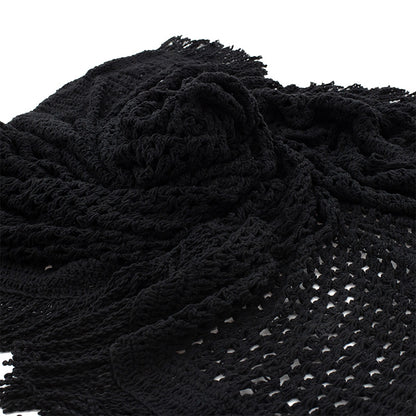 Day bed Roof pakoworld macrame black 4x4m
