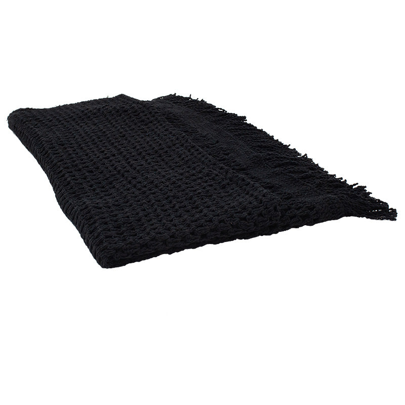 Day bed Roof pakoworld macrame black 4x4m