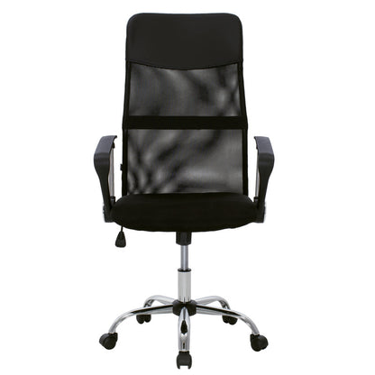 Director's office chair Joel I pakoworld mesh fabric black