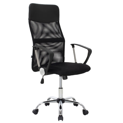 Director's office chair Joel I pakoworld mesh fabric black