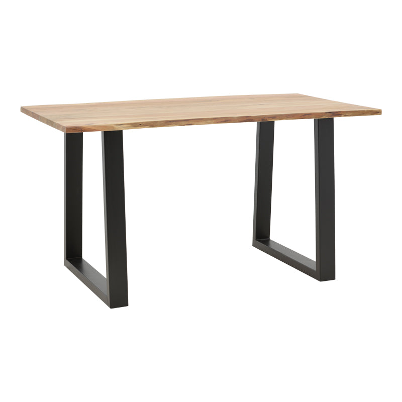 Avron pakoworld natural solid acacia wood table 140x80x76cm