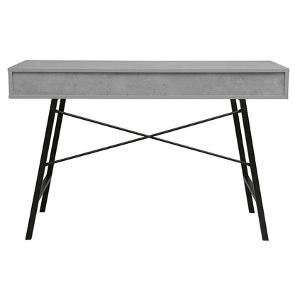 Work table Yamin pakoworld grey cement-black 120x48x76cm
