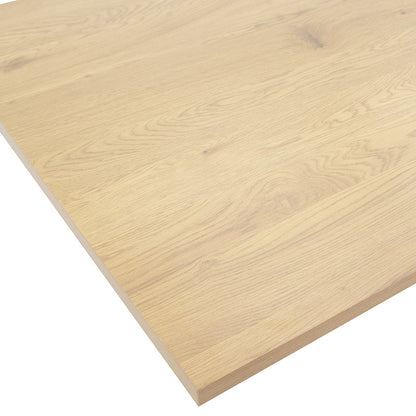 Table Alarick pakoworld natural-white leg 160x90x76cm