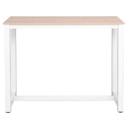Set table bar Marle natural-white leg 120x40x100cm