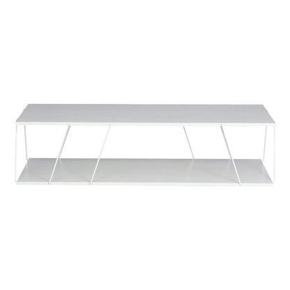 Coffee table Tars pakoworld white 120x50x30cm