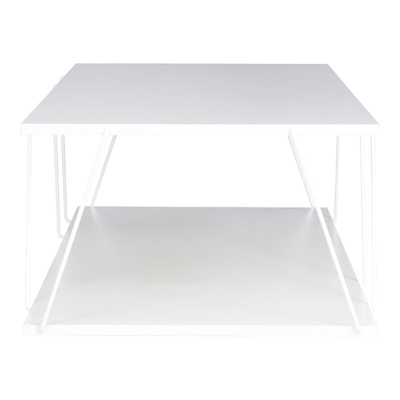 Coffee table Tars pakoworld white 120x50x30cm