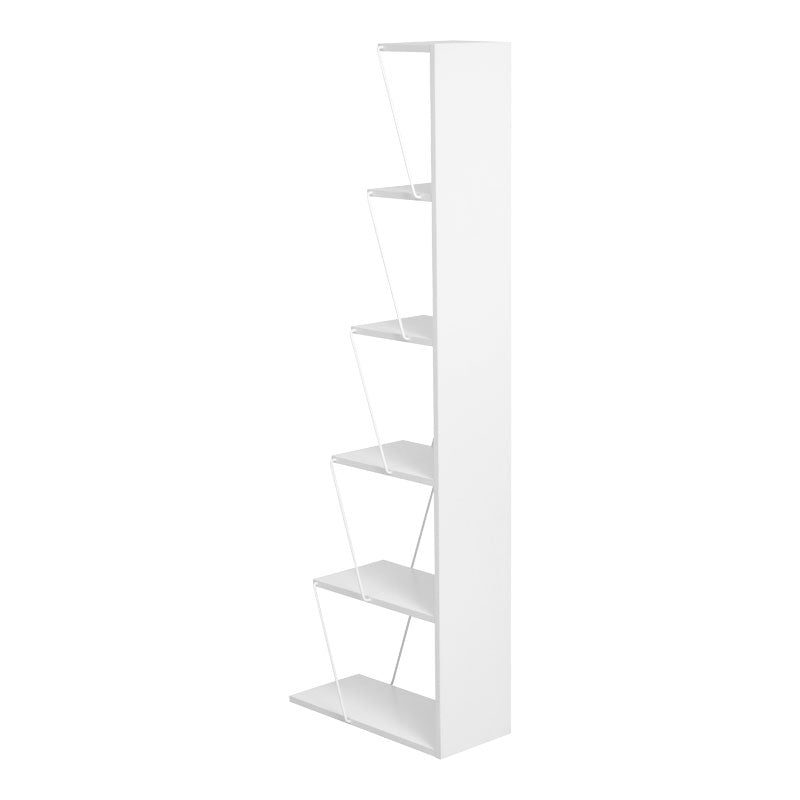 Bookcase mini Tars pakoworld white 50x22x150cm