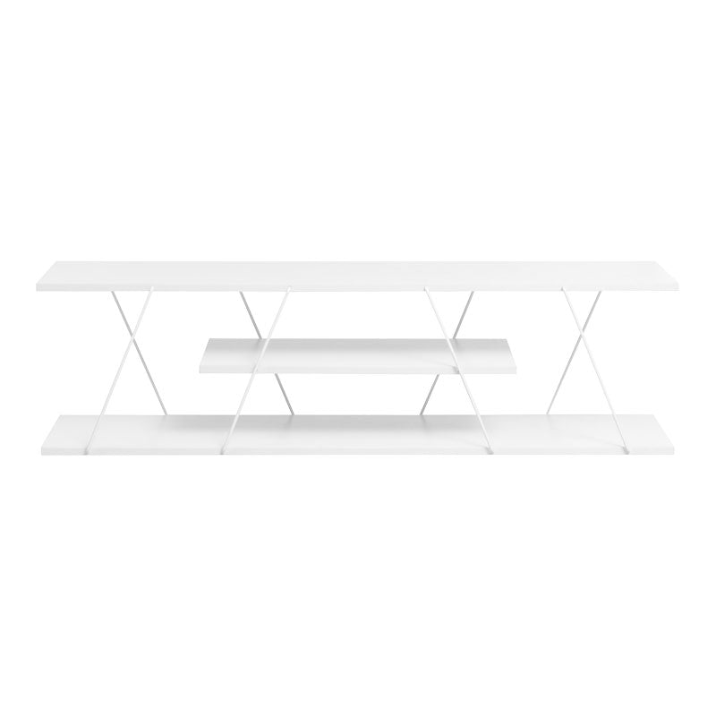 Tv stand Tars pakoworld white 120x30x33cm