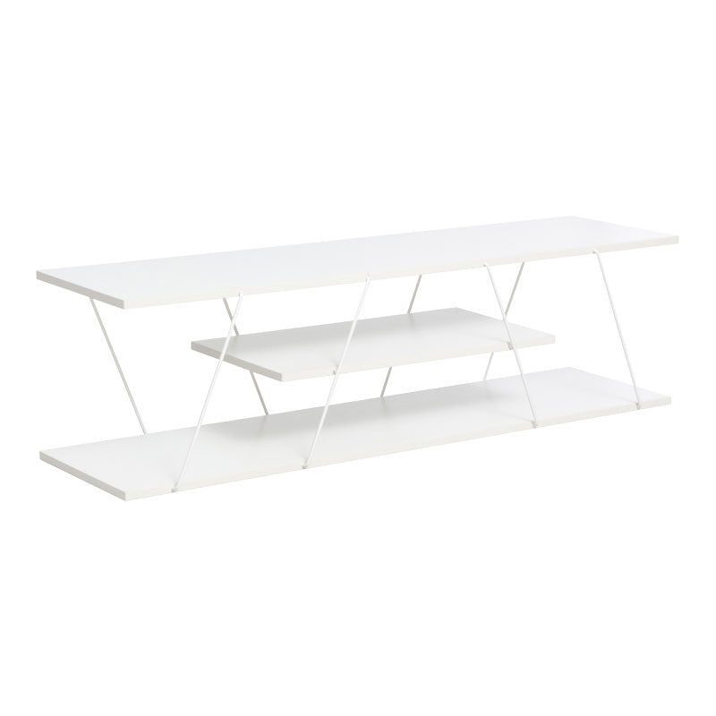 Tv stand Tars pakoworld white 120x30x33cm