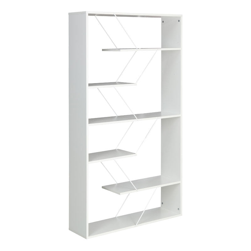 Bookcase Tars pakoworld white 84x24x157cm