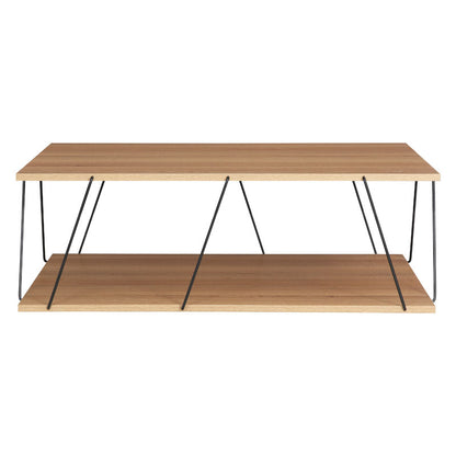 Coffee table Tars pakoworld sonoma-black 90x60x30,5cm