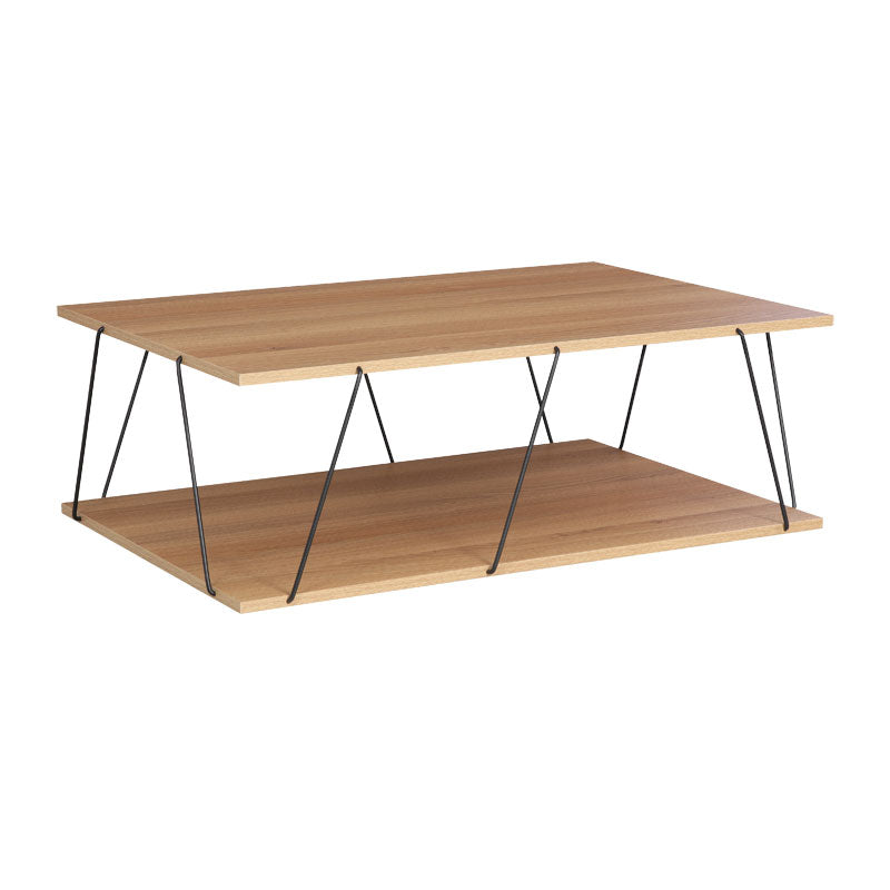 Coffee table Tars pakoworld sonoma-black 90x60x30,5cm