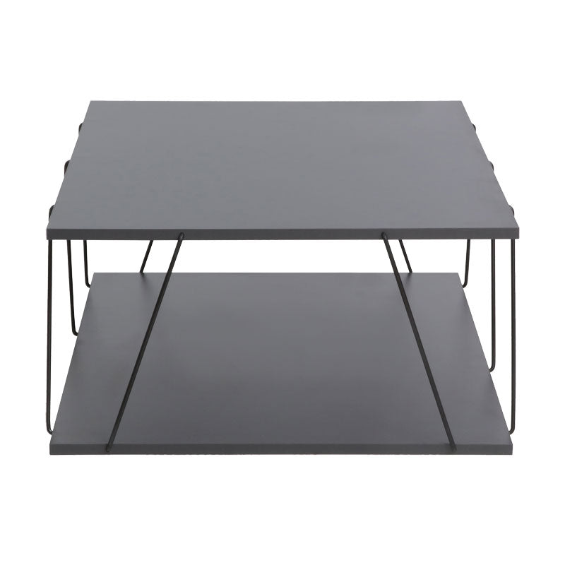 Coffee table Tars pakoworld dark grey-black 90x60x30,5cm