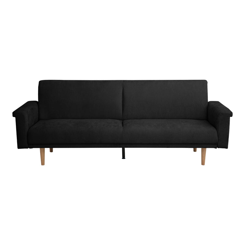 Sofa-bed Flexo anthracite fabric 220x84.5x82cm