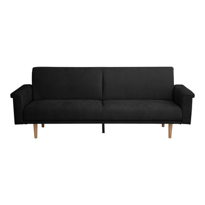 Sofa-bed Flexo anthracite fabric 220x84.5x82cm