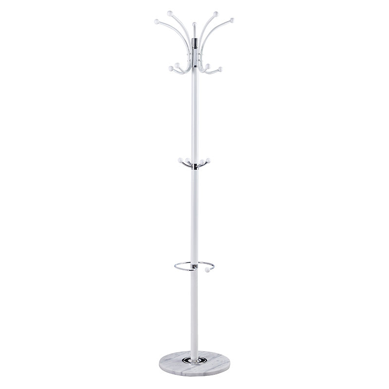 Coat Stand Nicolo pakoworld metal white D37x175cm