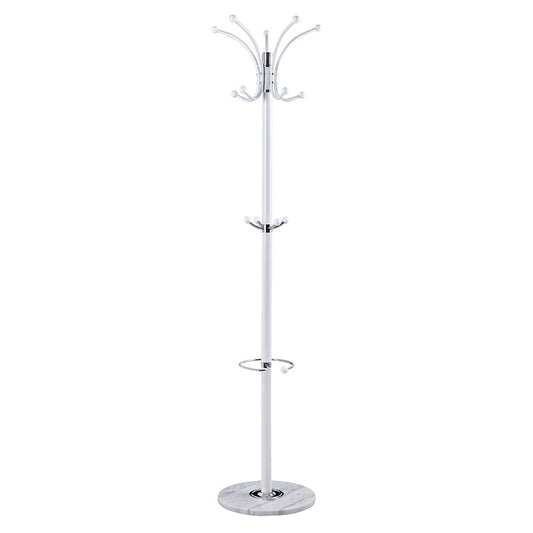 Coat Stand Nicolo pakoworld metal white D37x175cm