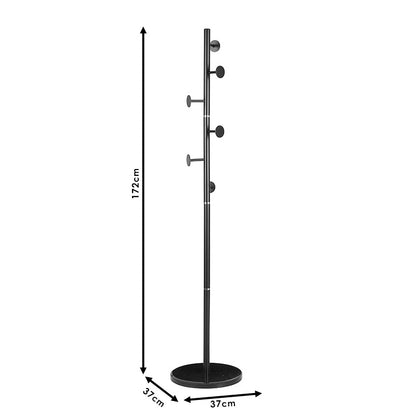 Coat Stand Adriana pakoworld metal black D37x172cm