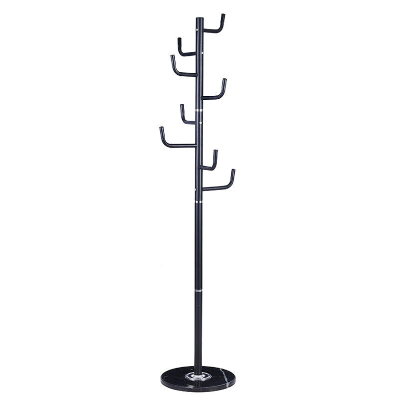 Coat Stand Lorenda pakoworld metal black D37x175cm