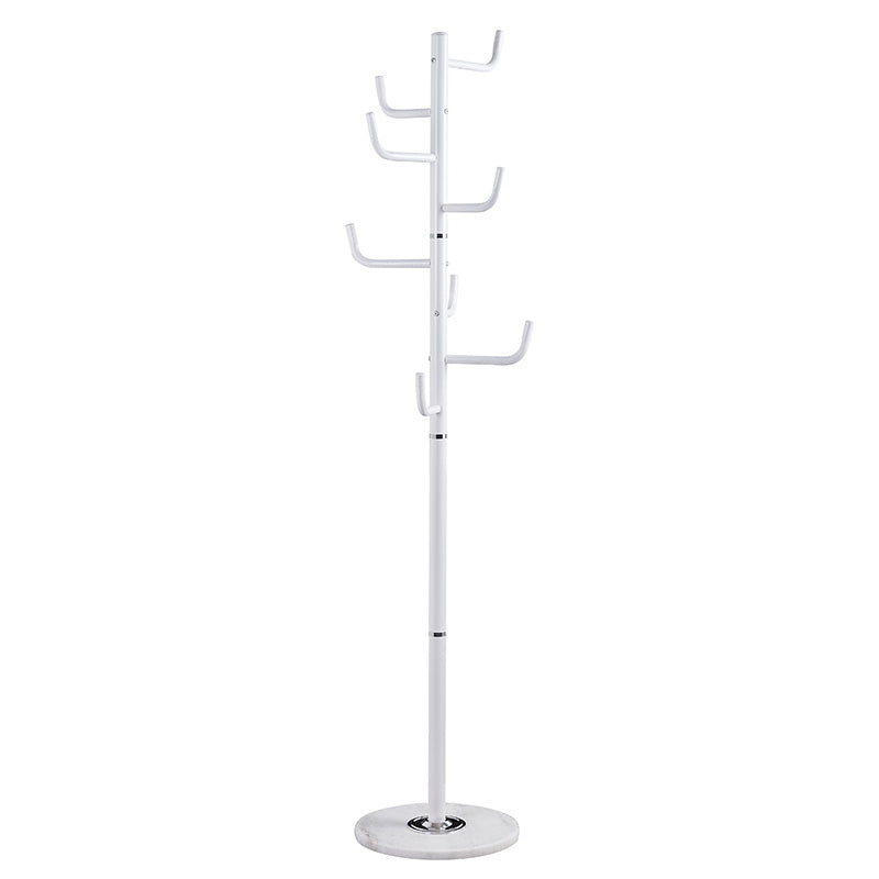 Coat Stand Lorenda pakoworld metal white D37x175cm