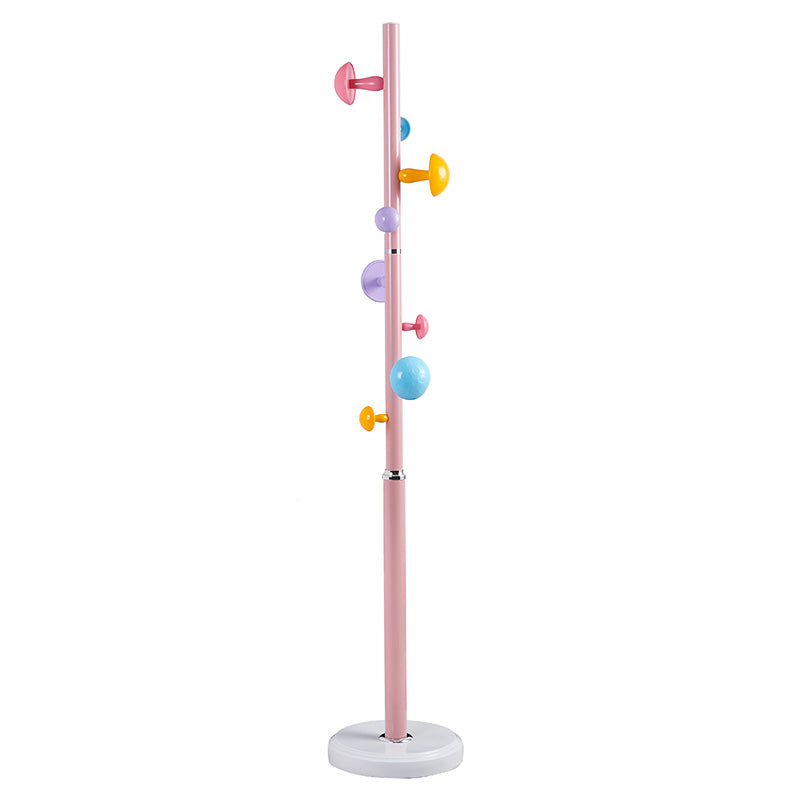 Coat Stand Violetta pakoworld metal pink D31x167cm