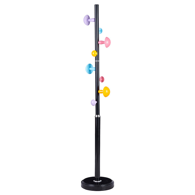 Coat Stand Violetta pakoworld metal black D31x167cm