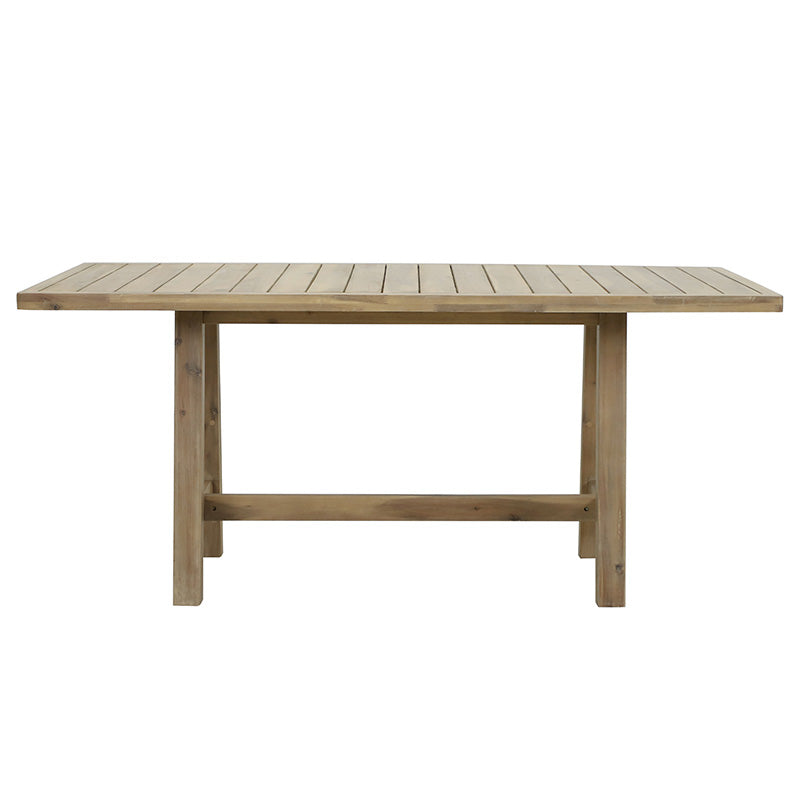 Malibu table pakoworld solid acacia wood 170x90x75.5cm