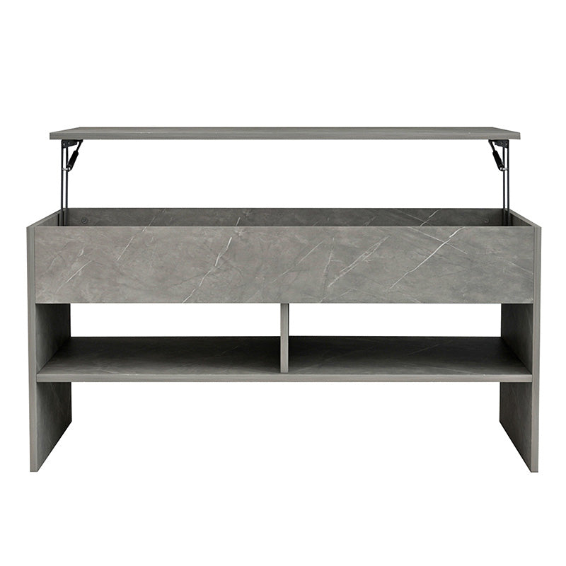 Coffee table Law pakoworld grey marble 100x48x50cm