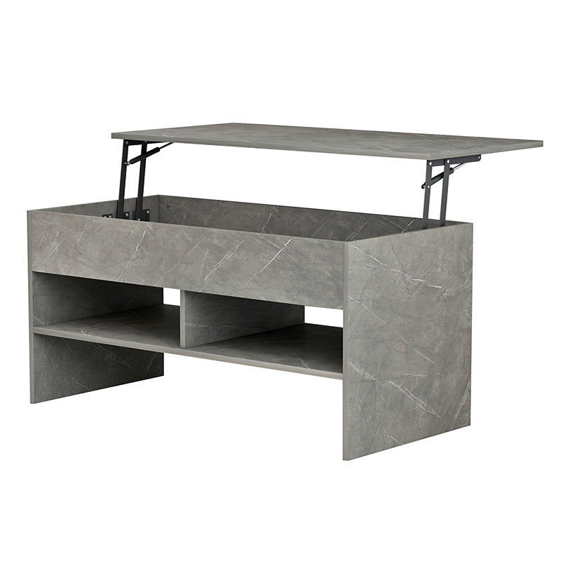 Coffee table Law pakoworld grey marble 100x48x50cm