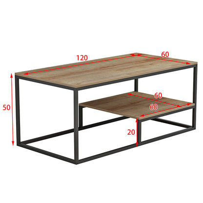 Coffee table Tondo pakoworld natural 120x60x50cm